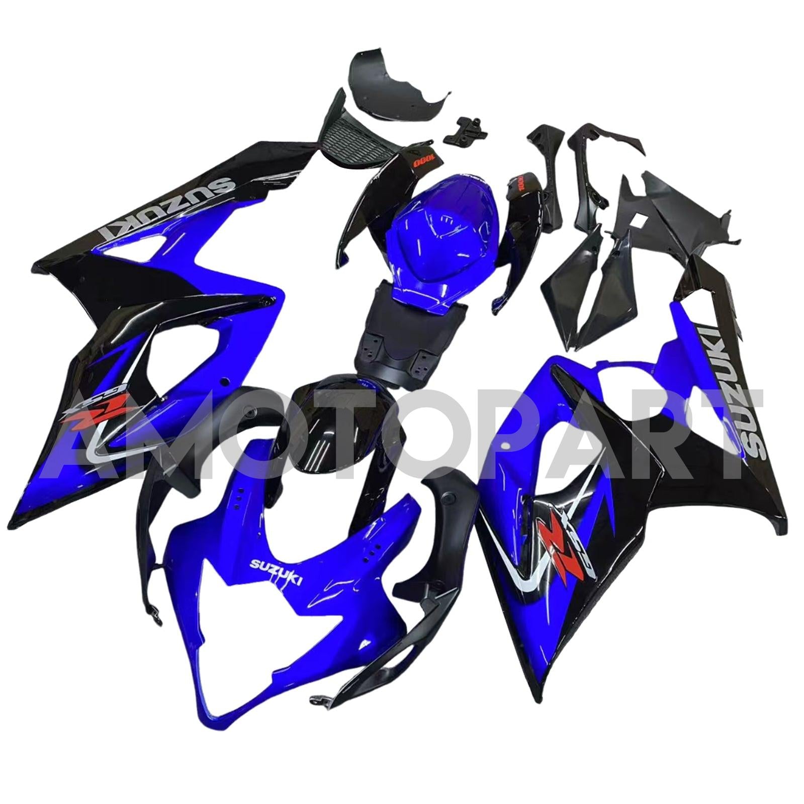 Amotopart 2005-2006 K5 GSXR1000 Suzuki Blue&Black Style1 Fairing Kit