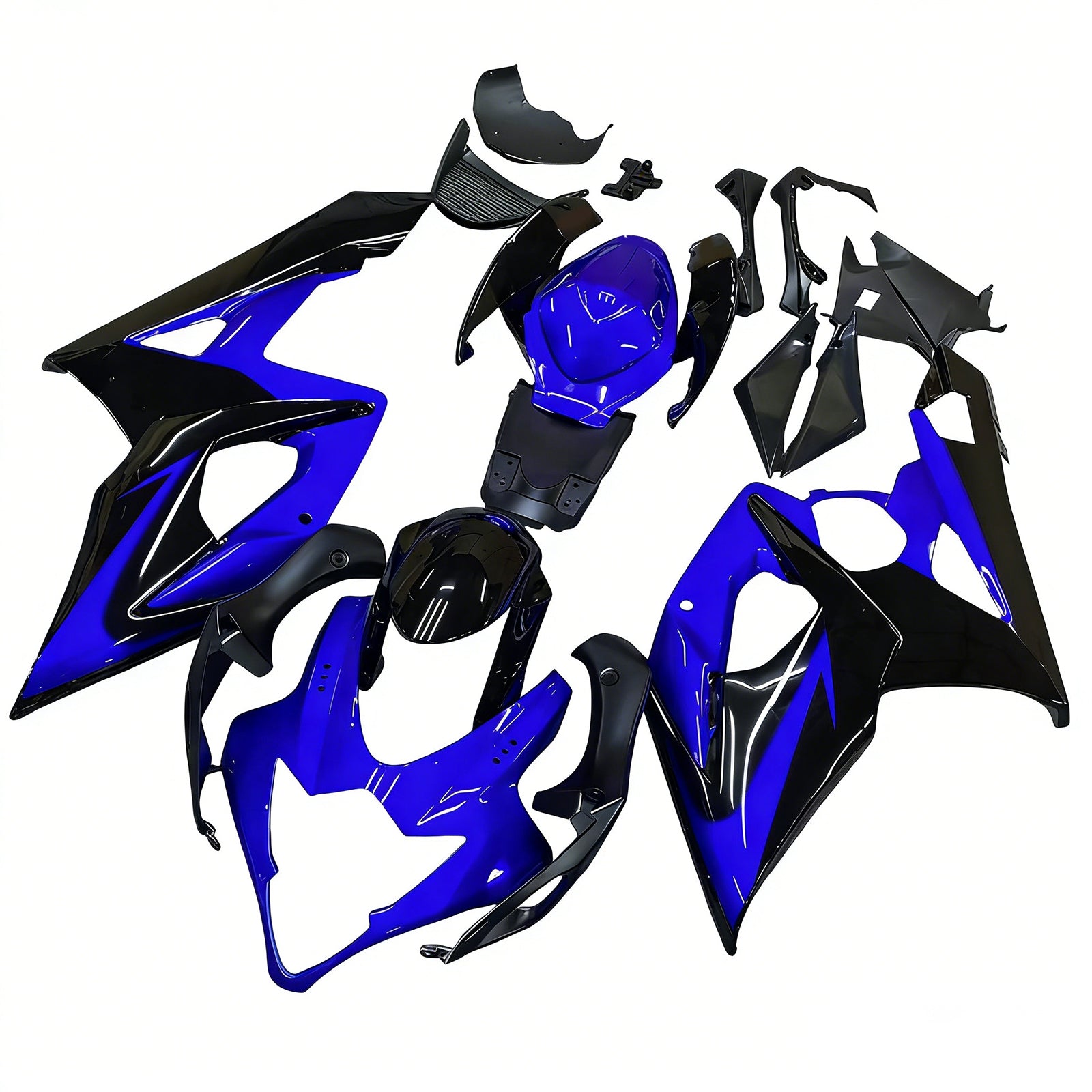 Amotopart 2005-2006 K5 GSXR1000 Suzuki Blue&Black Style1 Fairing Kit