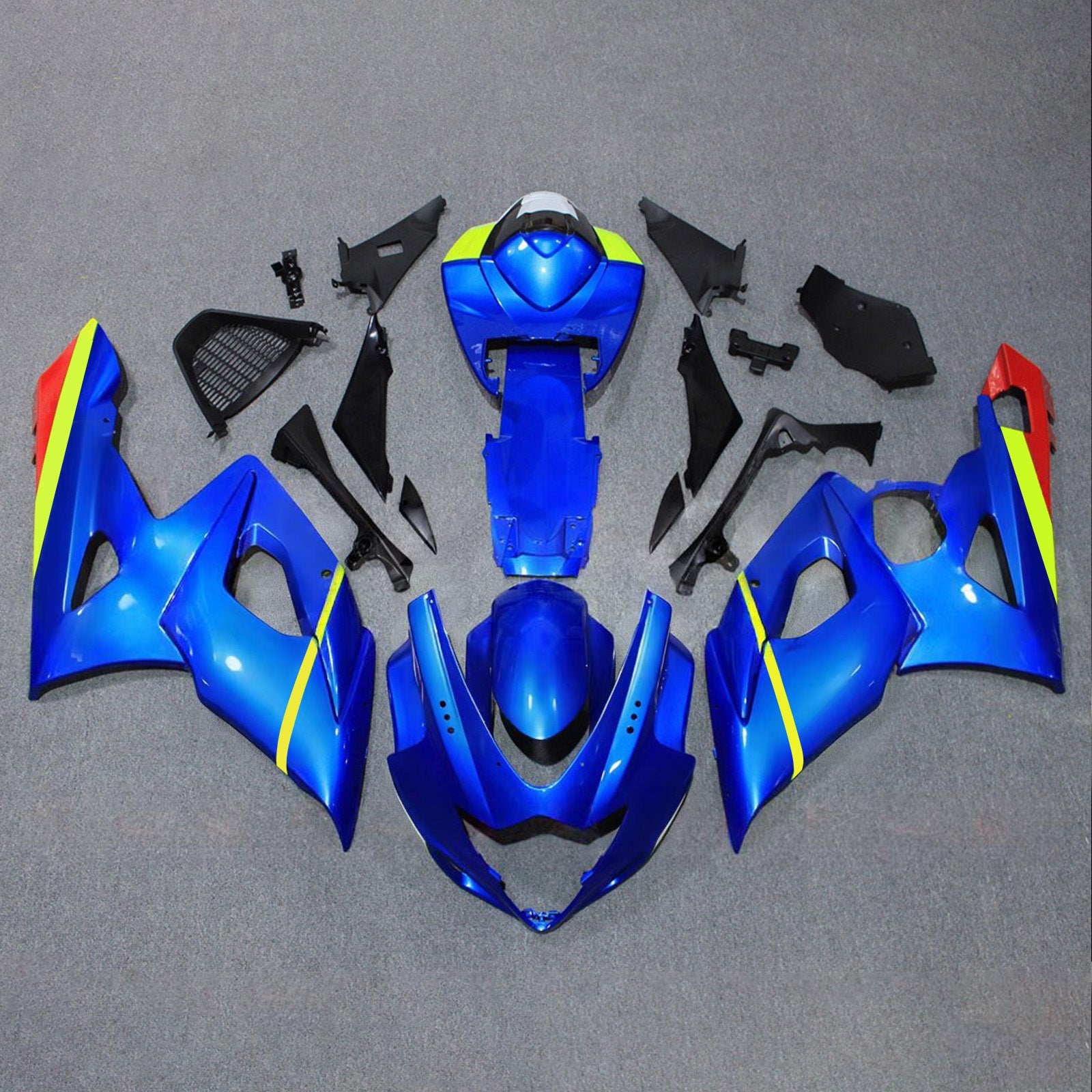Amotopart 2005-2006 Suzuki GSXR1000 Blue White Red Fairing Kit