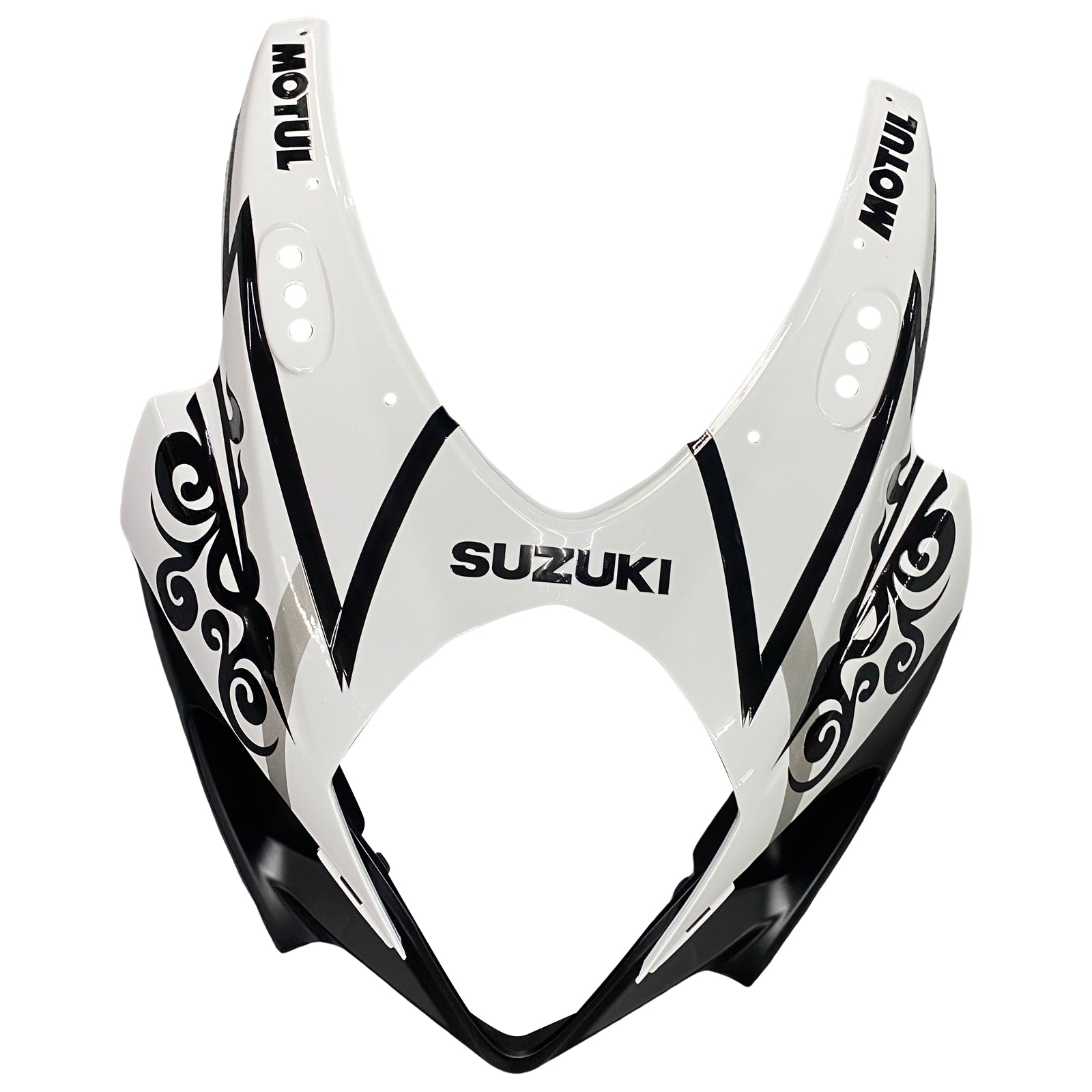 Amotopart 2007-2008 Suzuki GSXR1000 Fairing White&Black Line Kit