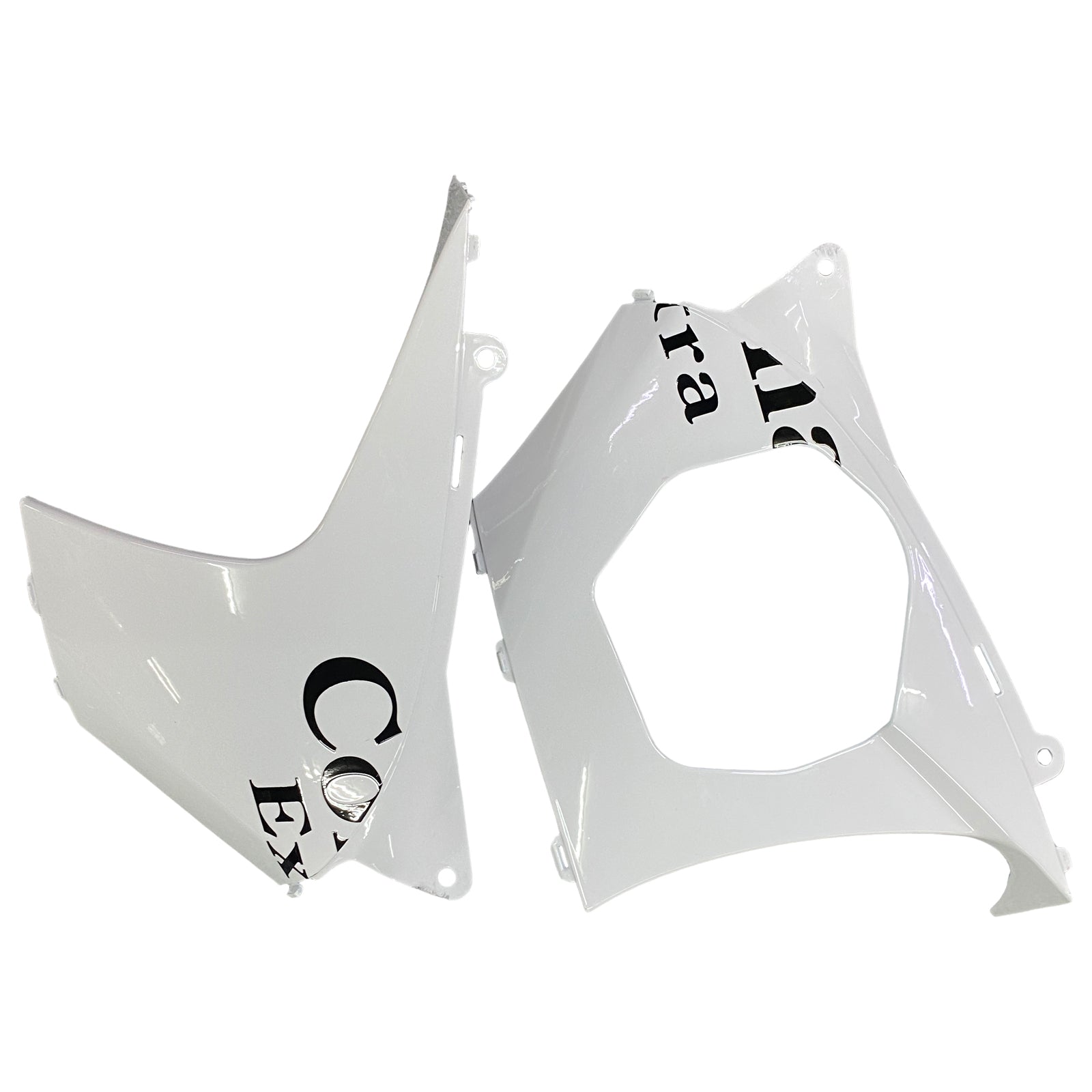 Amotopart 2007-2008 Suzuki GSXR1000 Fairing White&Black Line Kit