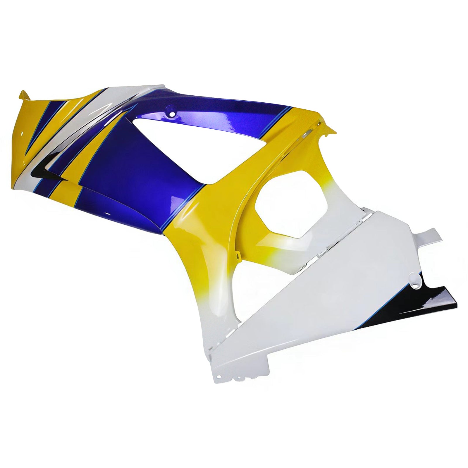 Amotopart 2007-2008 Suzuki GSXR1000 Kit de carenado azul claro y amarillo