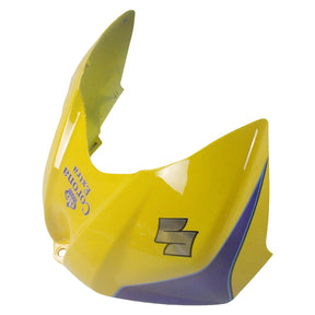 Amotopart 2007-2008 Suzuki GSXR1000 carenatura azzurro con logo giallo