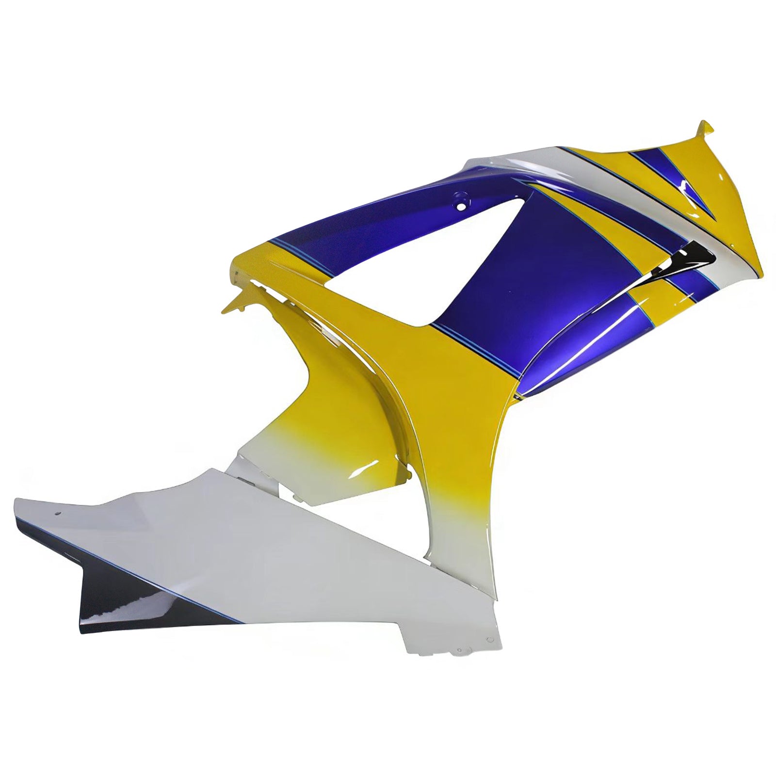 Amotopart 2007-2008 Suzuki GSXR1000 Kit de carenado azul claro y amarillo
