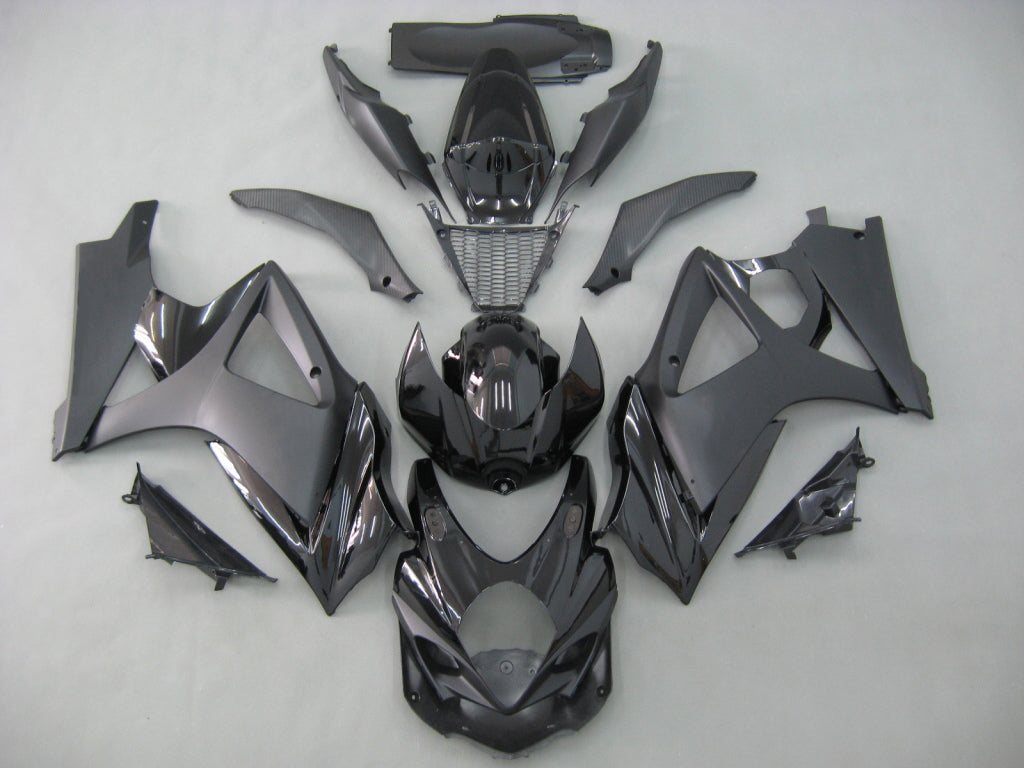 Amotopart 2007-2008 Suzuki GSXR1000 Fairing M-Black Kit