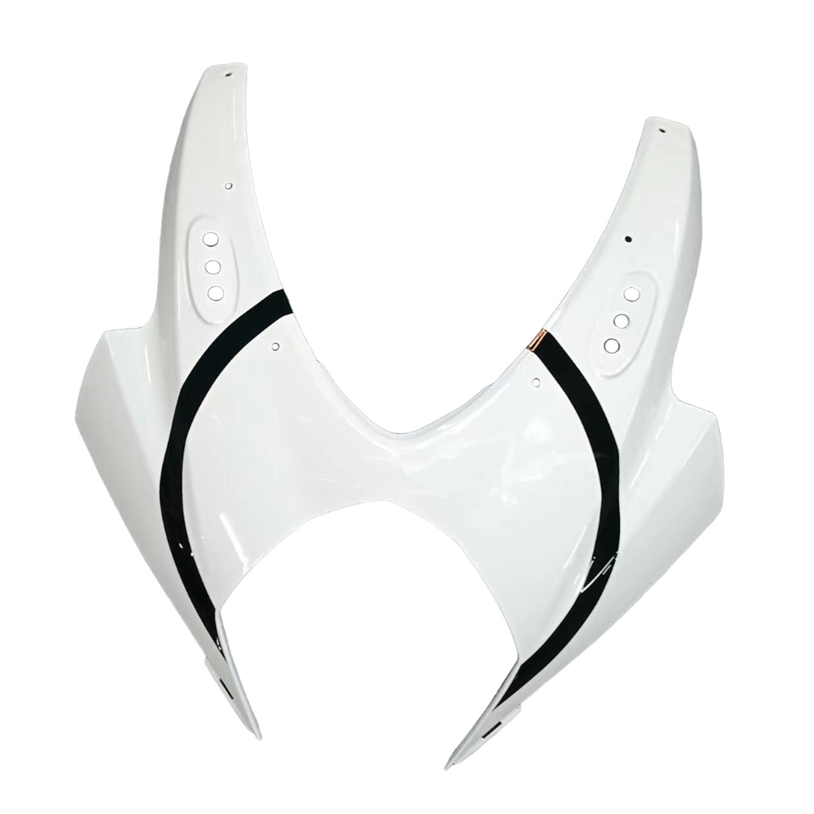 Amotopart 2007-2008 Suzuki GSXR1000 White Black Fairing Kit
