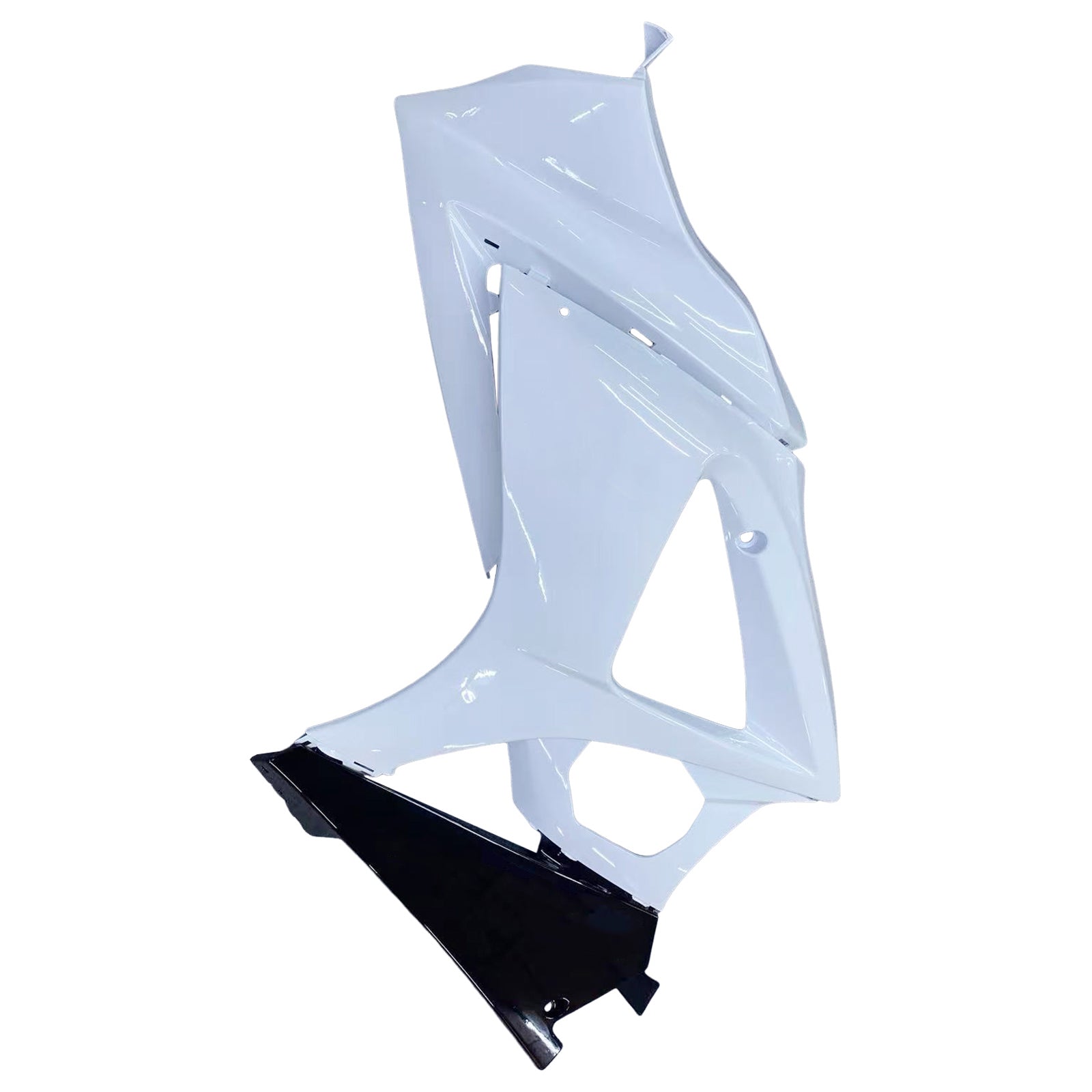 Amotopart 2007-2008 Suzuki GSXR1000 White Black Fairing Kit