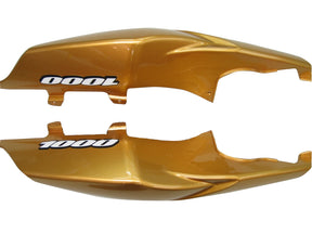 Amotopart Kit carena Suzuki GSXR 1000 oro e nero 2007-2008
