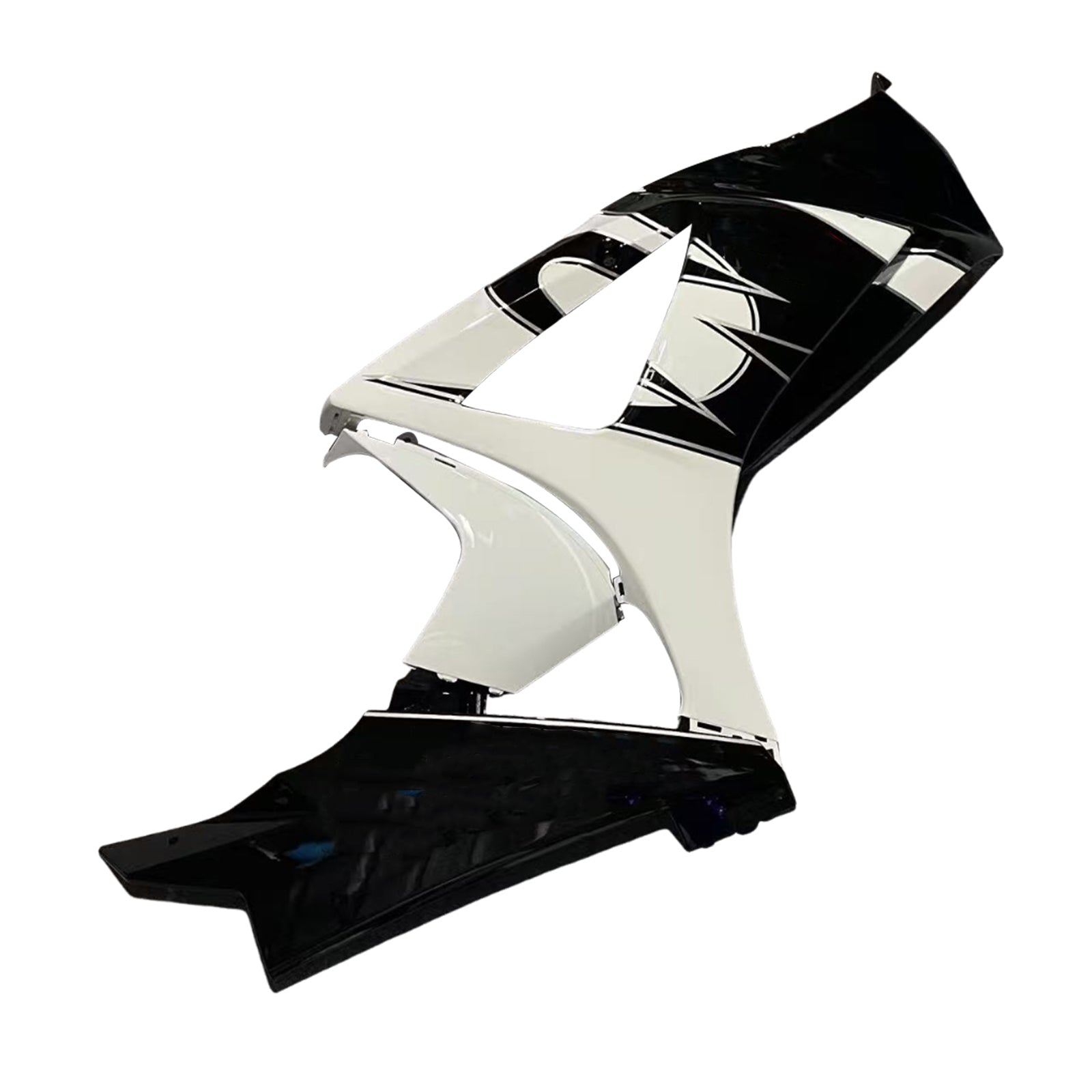 Amotopart 2007-2008 Suzuki GSXR1000 Black White Fairing Kit