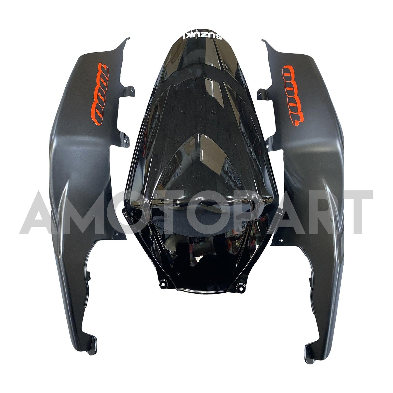 Amotopart 2007-2008 Suzuki GSXR1000 Fairing Black Style3 Kit