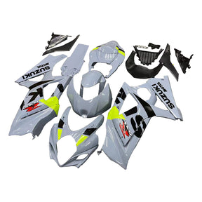 Amotopart 2007-2008 Suzuki GSXR1000 Fairing Grey Kit