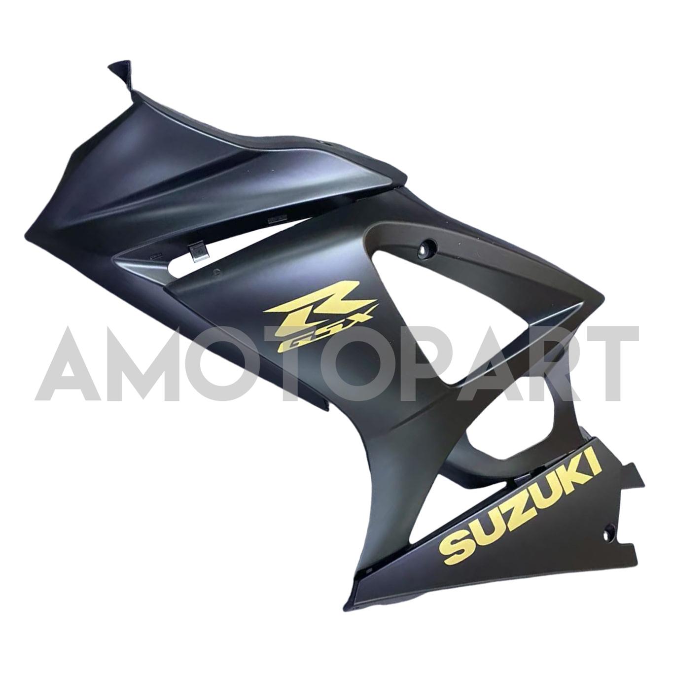 Amotopart 2007-2008 Suzuki GSXR1000 Fairing Black Style2 Kit