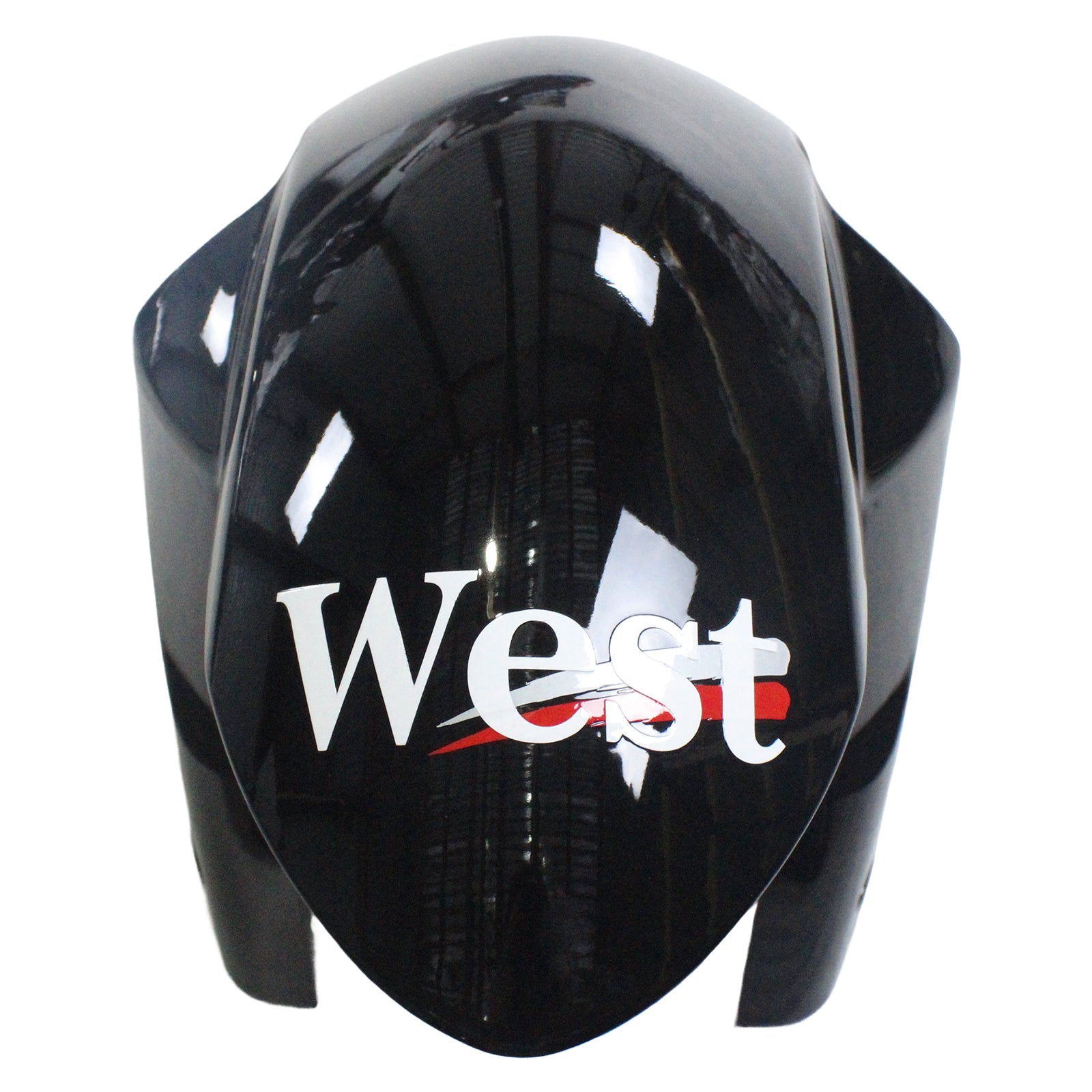 Amotopart 2007-2008 Suzuki GSXR1000 Fairing Glossy Black&White Kit