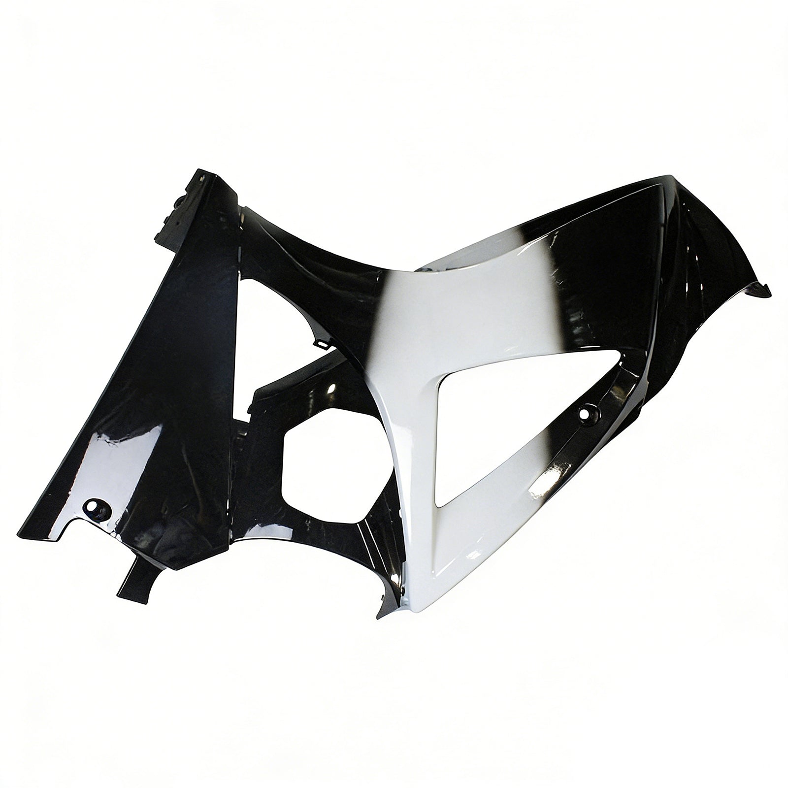 Amotopart 2007-2008 Suzuki GSXR1000 Fairing Glossy Black&White Kit