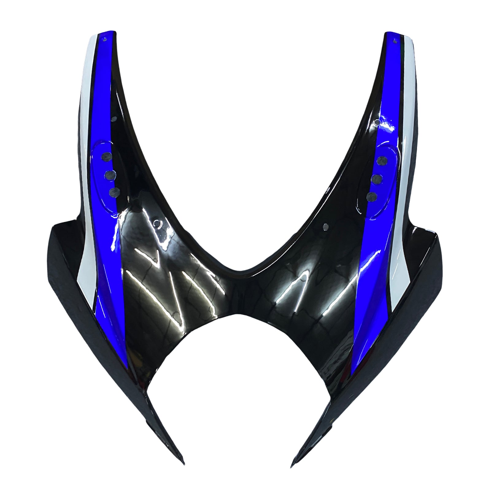 Amotopart Kit carena nera e blu Suzuki GSXR1000 K7 2007-2008
