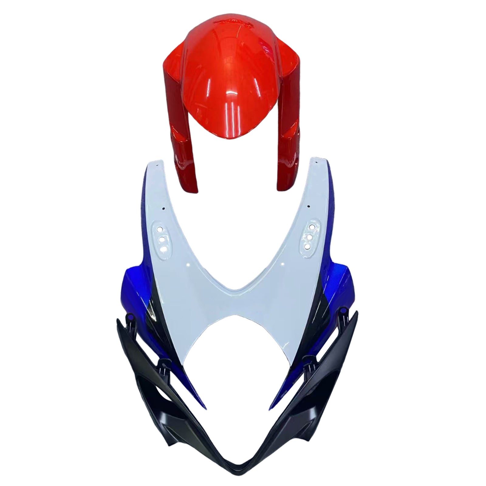 Amotopart 2007-2008 Suzuki GSXR1000 K7 Red&Blue Fairing Kit