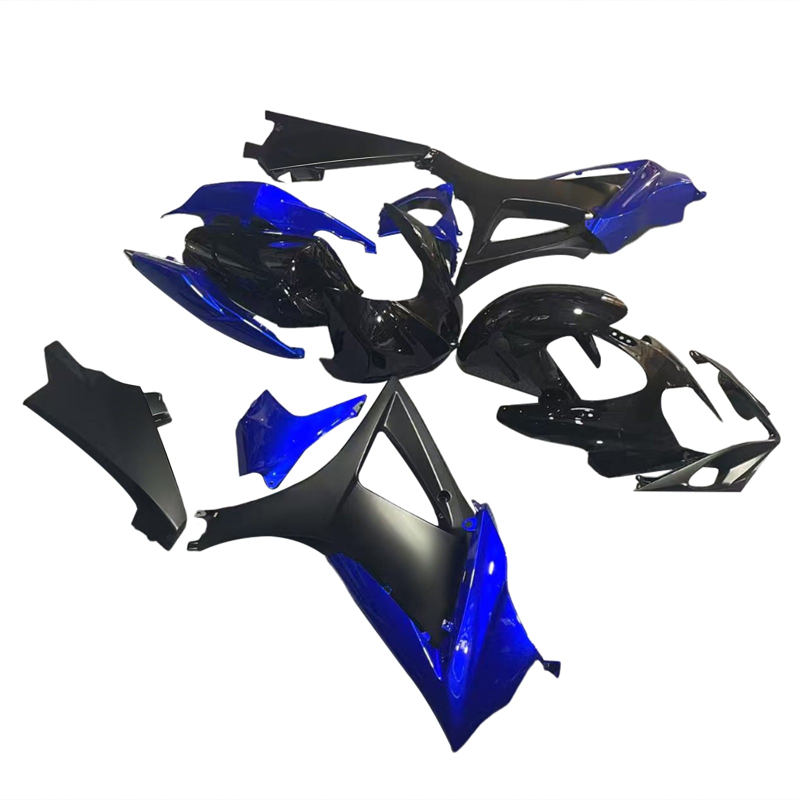 Amotopart 2007-2008 K7 GSXR1000 Suzuki Blue&Black Style1 Fairing Kit