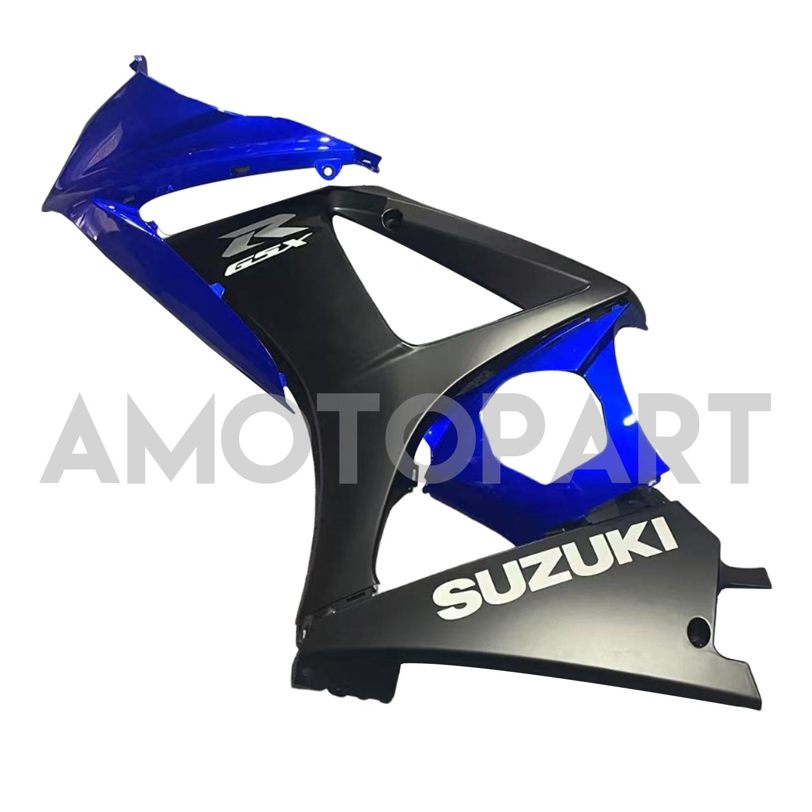 Amotopart 2007-2008 K7 GSXR1000 Suzuki Blue & Black Style1 Kit de carenagem