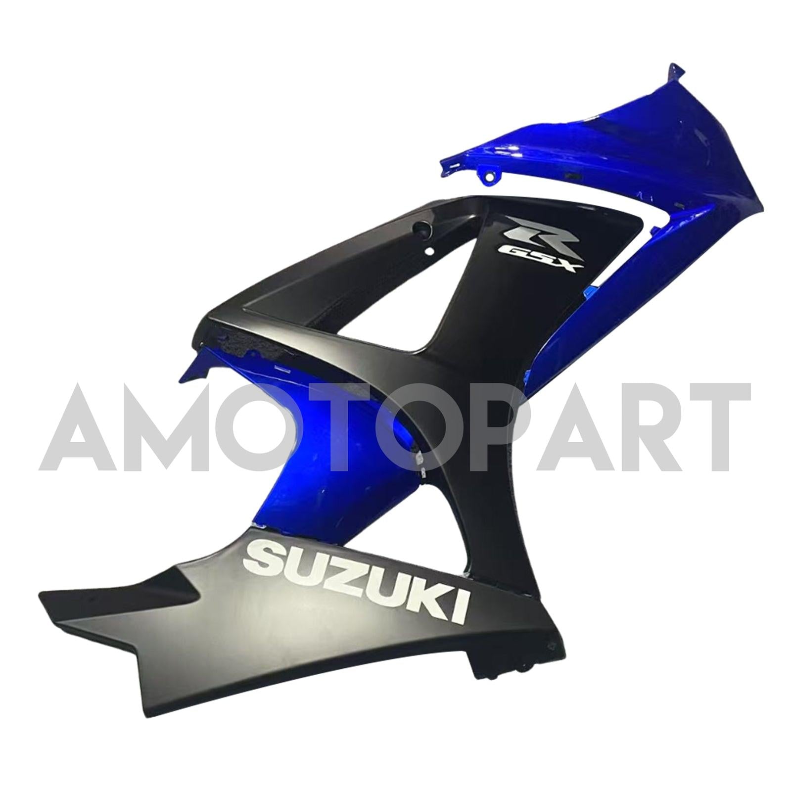 Amotopart 2007-2008 K7 GSXR1000 Suzuki Blue & Black Style1 Kit de carenagem