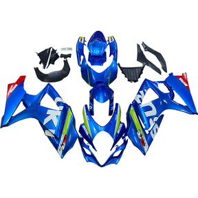 Amotopart 2007-2008 K7 GSXR1000 Suzuki Blue&Green Fairing Kit