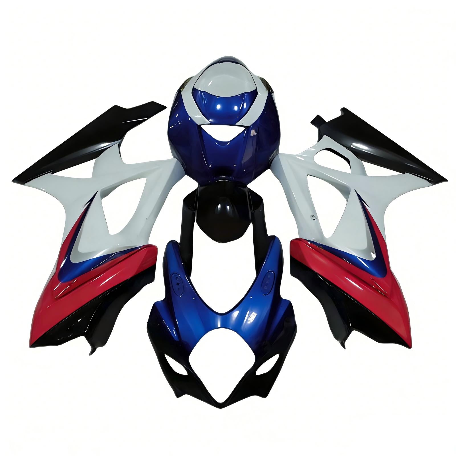 Amotopart 2007-2008 K7 GSXR1000 Suzuki Kit carena rosa e blu