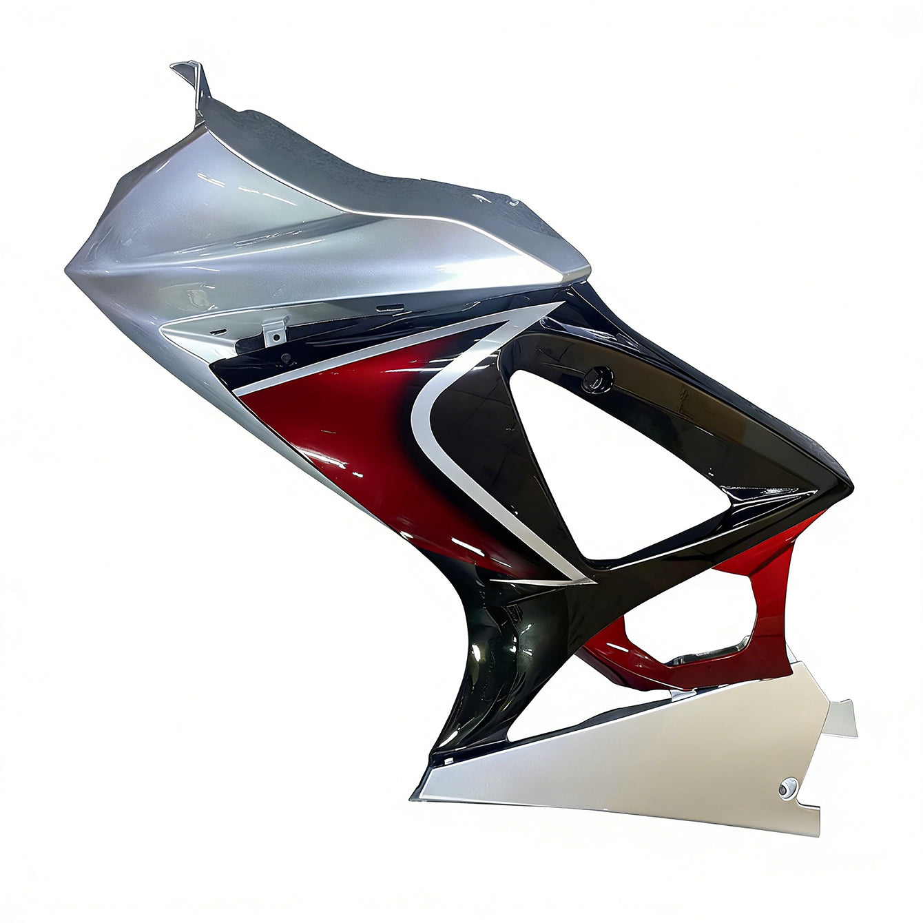 Amotopart 2007-2008 K7 GSXR1000 Suzuki Red&Silver Fairing Kit