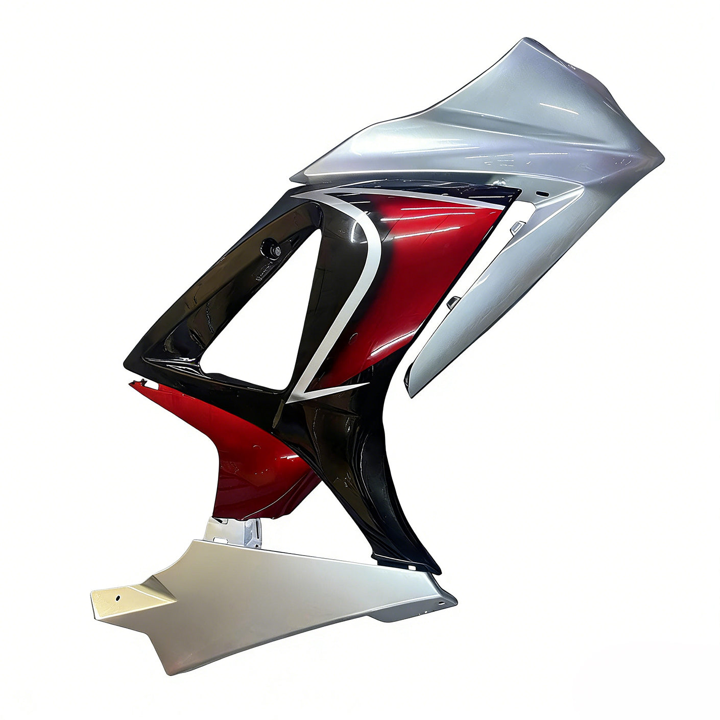 Amotopart 2007-2008 K7 GSXR1000 Suzuki Red&Silver Fairing Kit