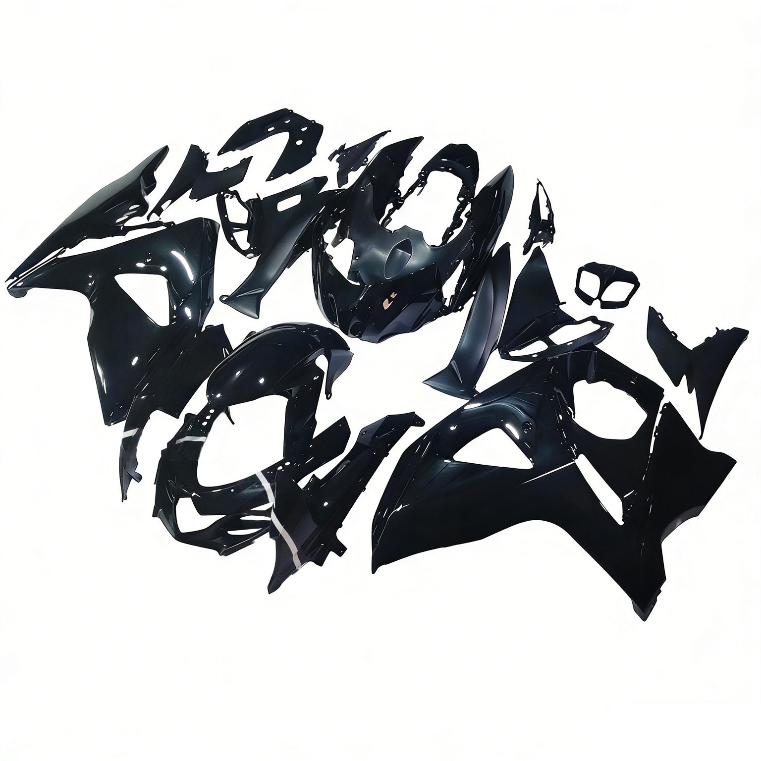Amotopart 2009-2016 Suzuki GSXR1000 Black Fairing Kit