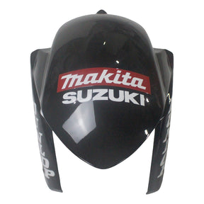 Amotopart 2009–2016 Suzuki GSXR1000 Verkleidung, mehrfarbig, Schwarz und Rot