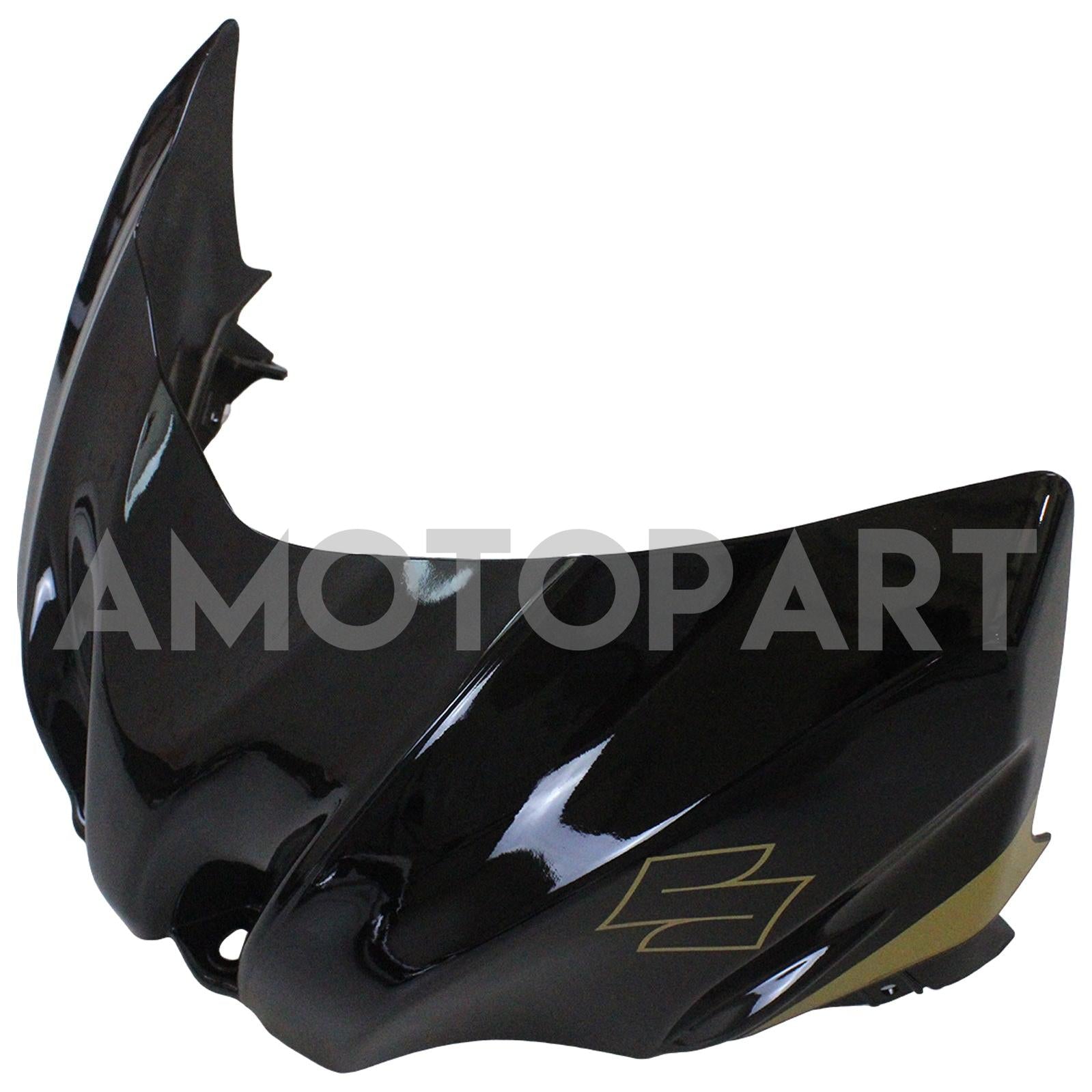 Amotopart 2009-2016 Suzuki GSXR1000 Fairing Black & Gold Kit