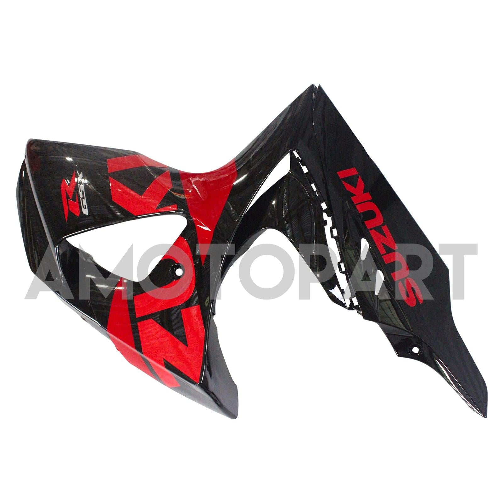 Amotopart 2009–2016 Suzuki GSXR1000 Verkleidung, Schwarz&Rotes Kit