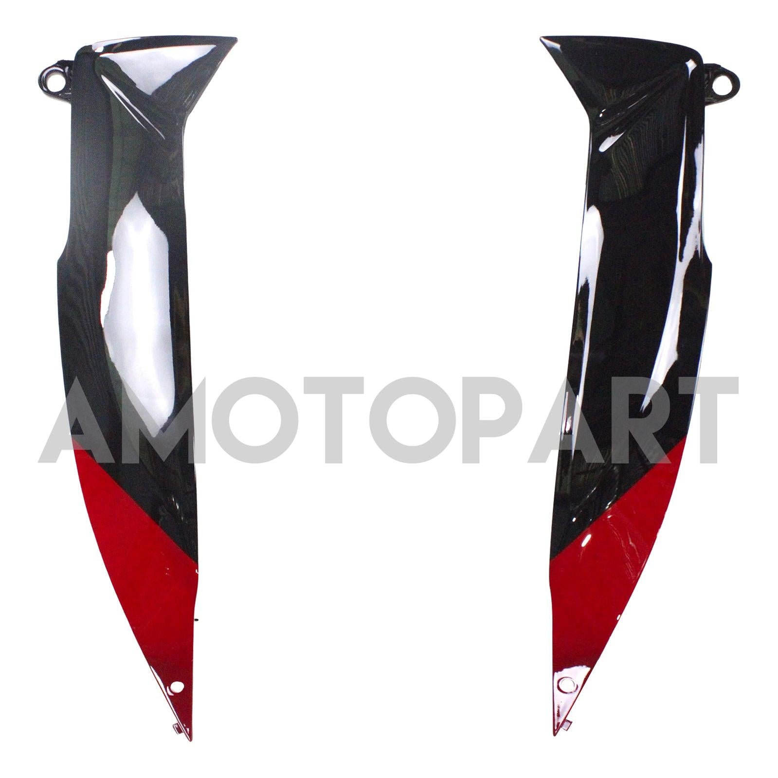 Amotopart 2009–2016 Suzuki GSXR1000 Verkleidung, Schwarz&Rotes Kit
