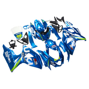 Amotopart 2009-2016 Suzuki GSXR1000 Fairing Blue 29 Kit