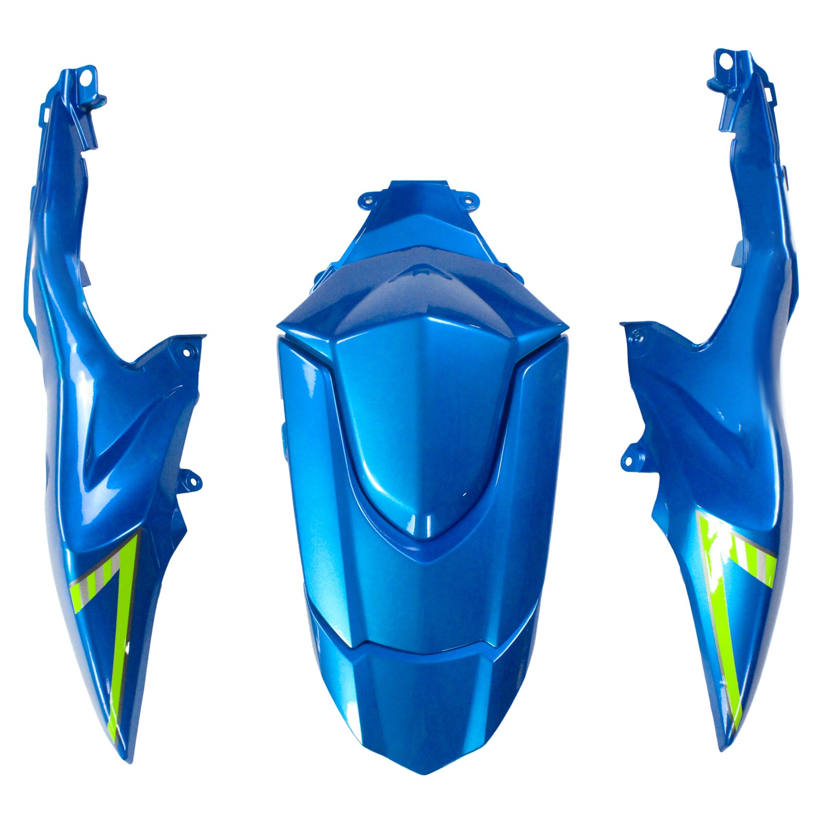 Amotopart 2009-2016 Suzuki GSXR1000 Fairring Blue 29 Kit