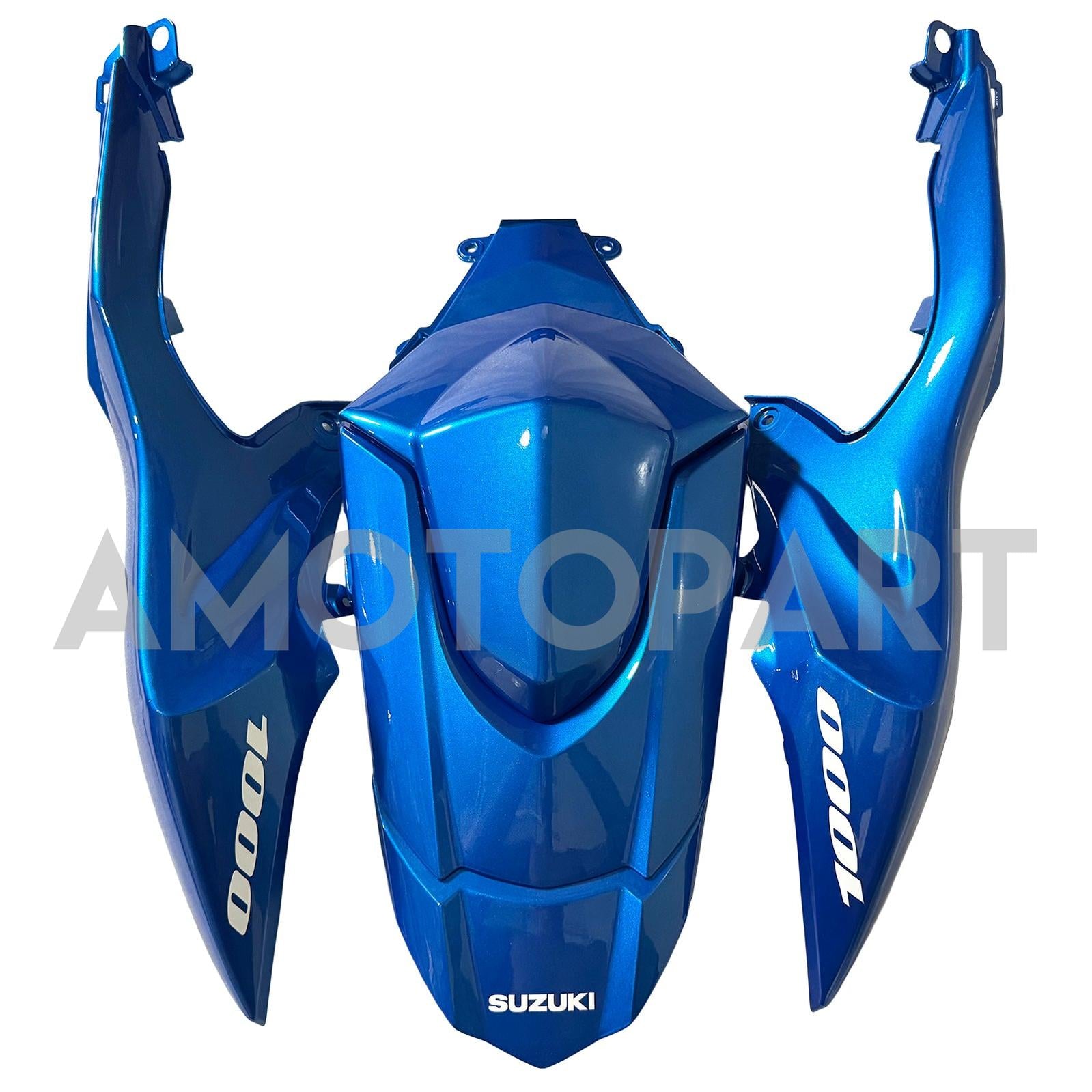 Amotopart 2009-2016 Suzuki GSXR1000 Fairing Glossy Blue Kit