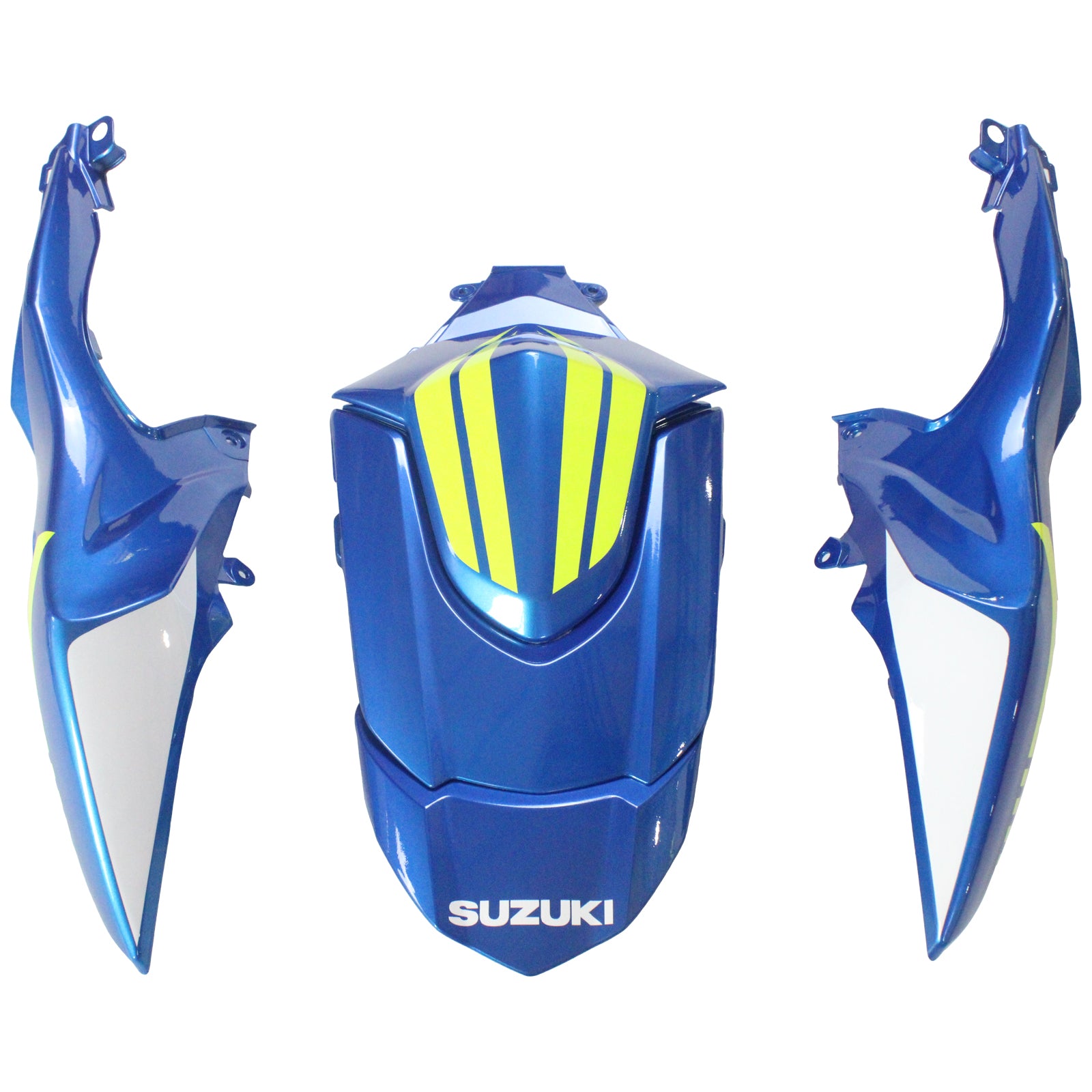 Amotopart 2009-2016 Suzuki GSXR1000 Fairing Blue Cartoon Kit