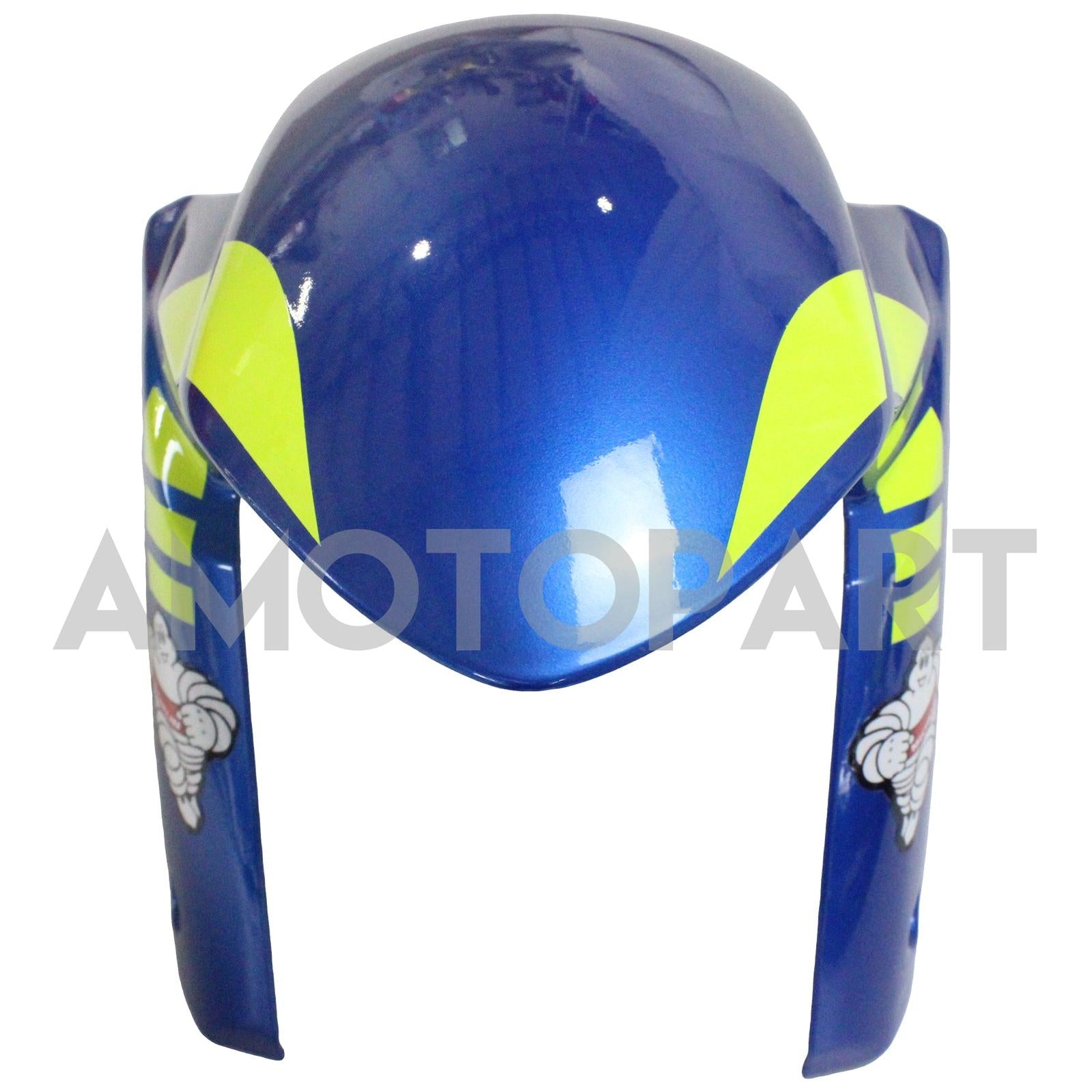 Amotopart 2009-2016 Suzuki GSXR1000 Fairing Blue Cartoon Kit