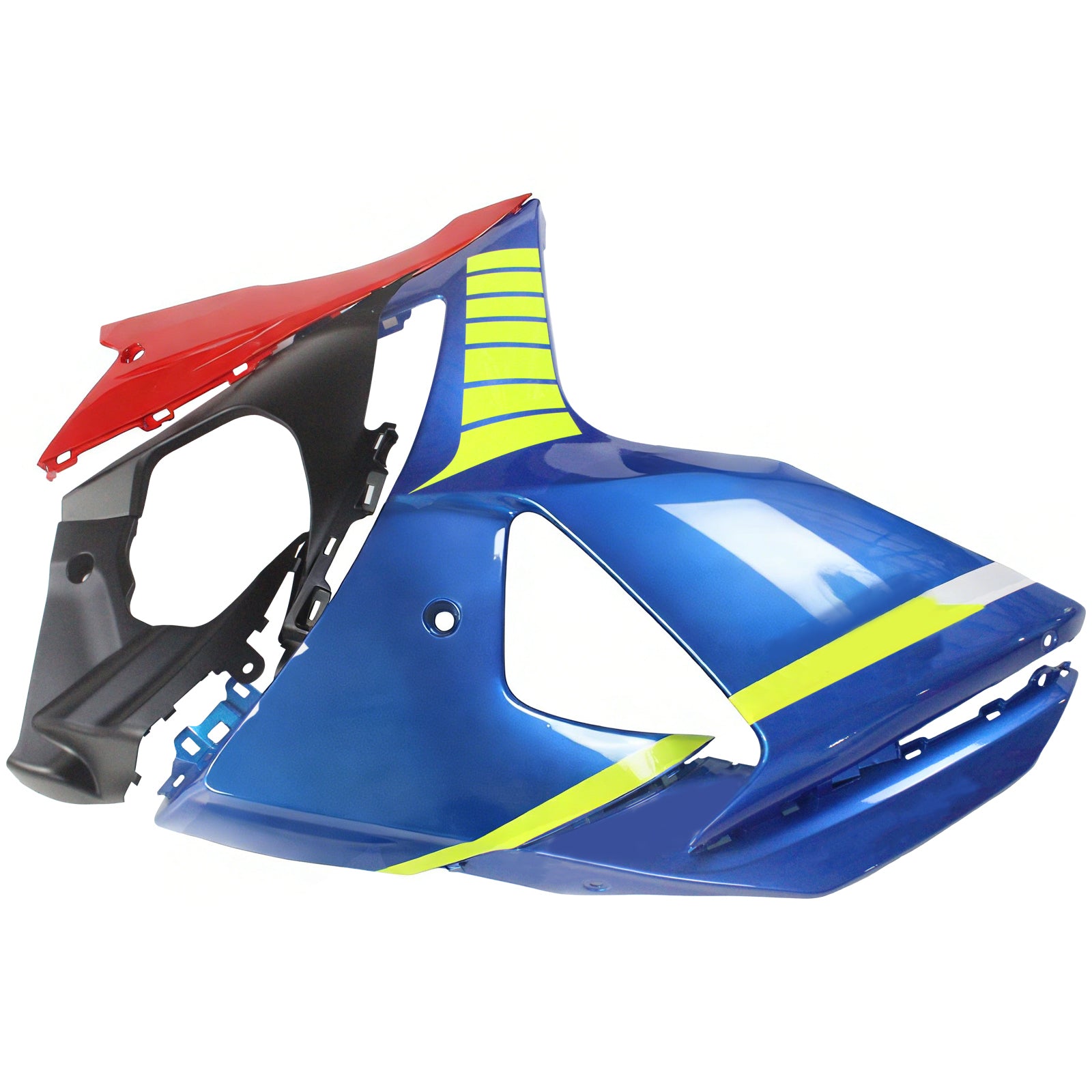 Amotopart 2009-2016 Suzuki GSXR1000 Fairing Blue Cartoon Kit