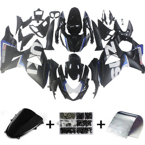 Amotopart 2009-2016 K9 GSXR1000 Suzuki Black&Blue Style3 Fairing Kit