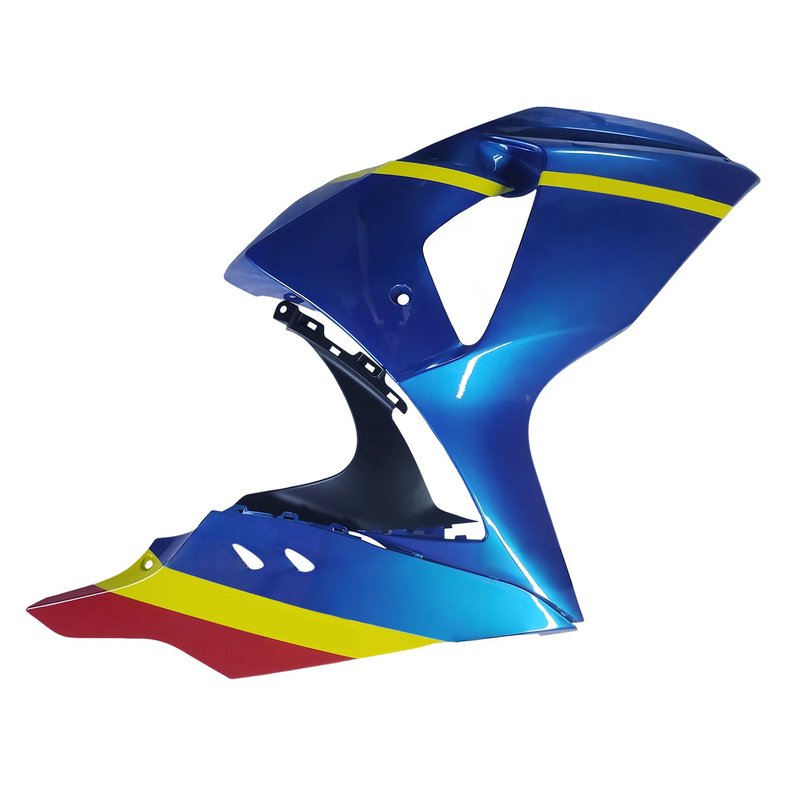 Amotopart 2009-2016 K9 GSXR1000 Suzuki Blue&Yellow Style1 Fairing Kit