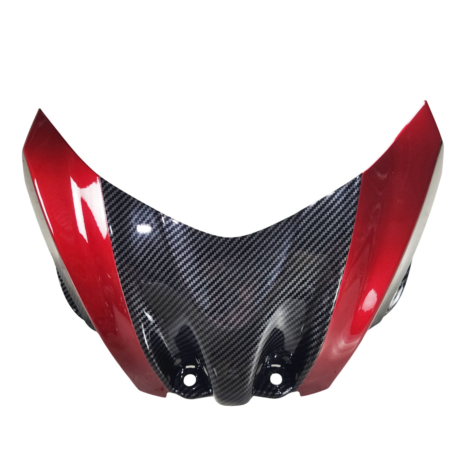 Amotopart 2009-2016 K9 GSXR1000 Suzuki Carbon Fiber with Red Accents Fairing Kit