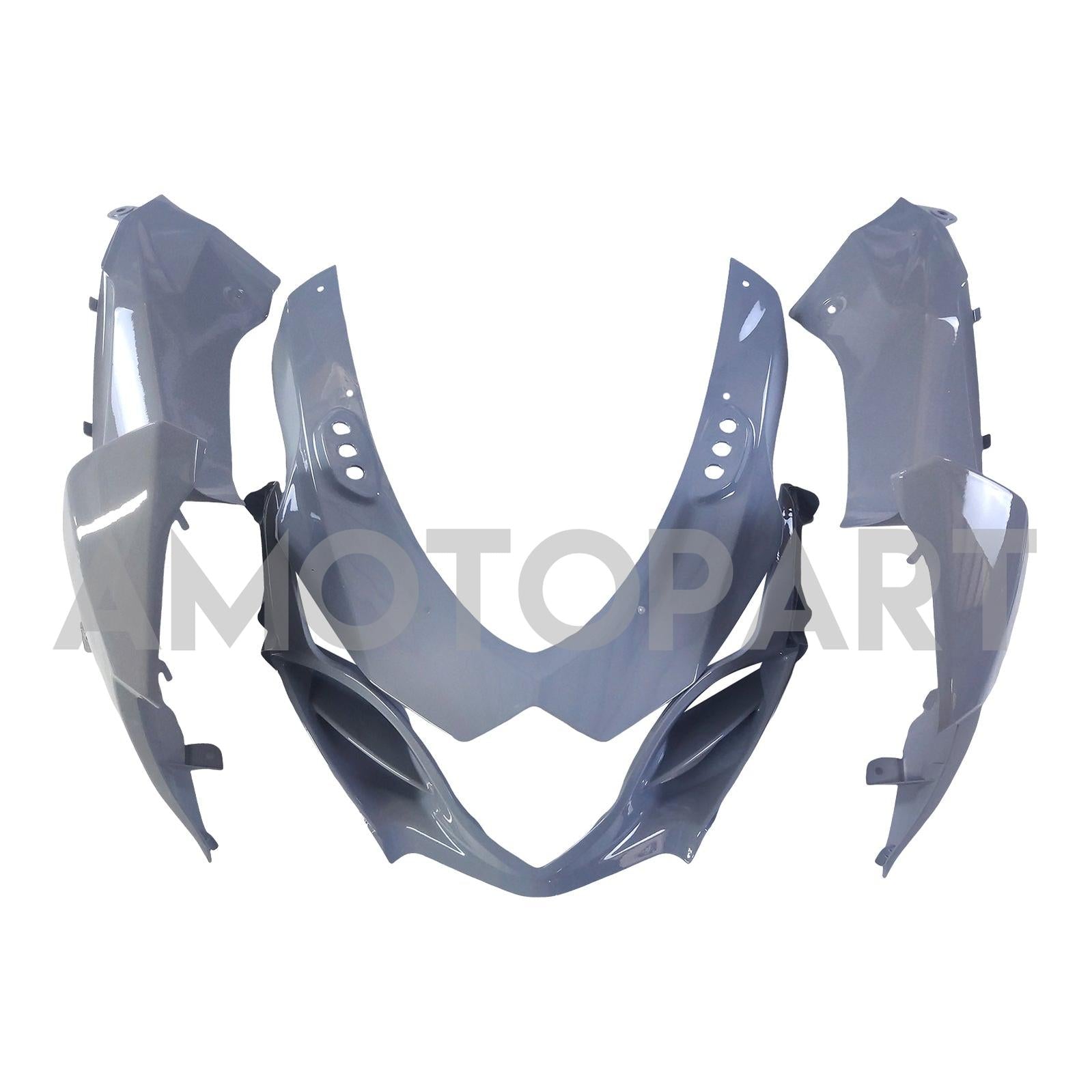 Amotopart 2009-2016 K9 GSXR1000 Suzuki Grey&Black Fairing Kit