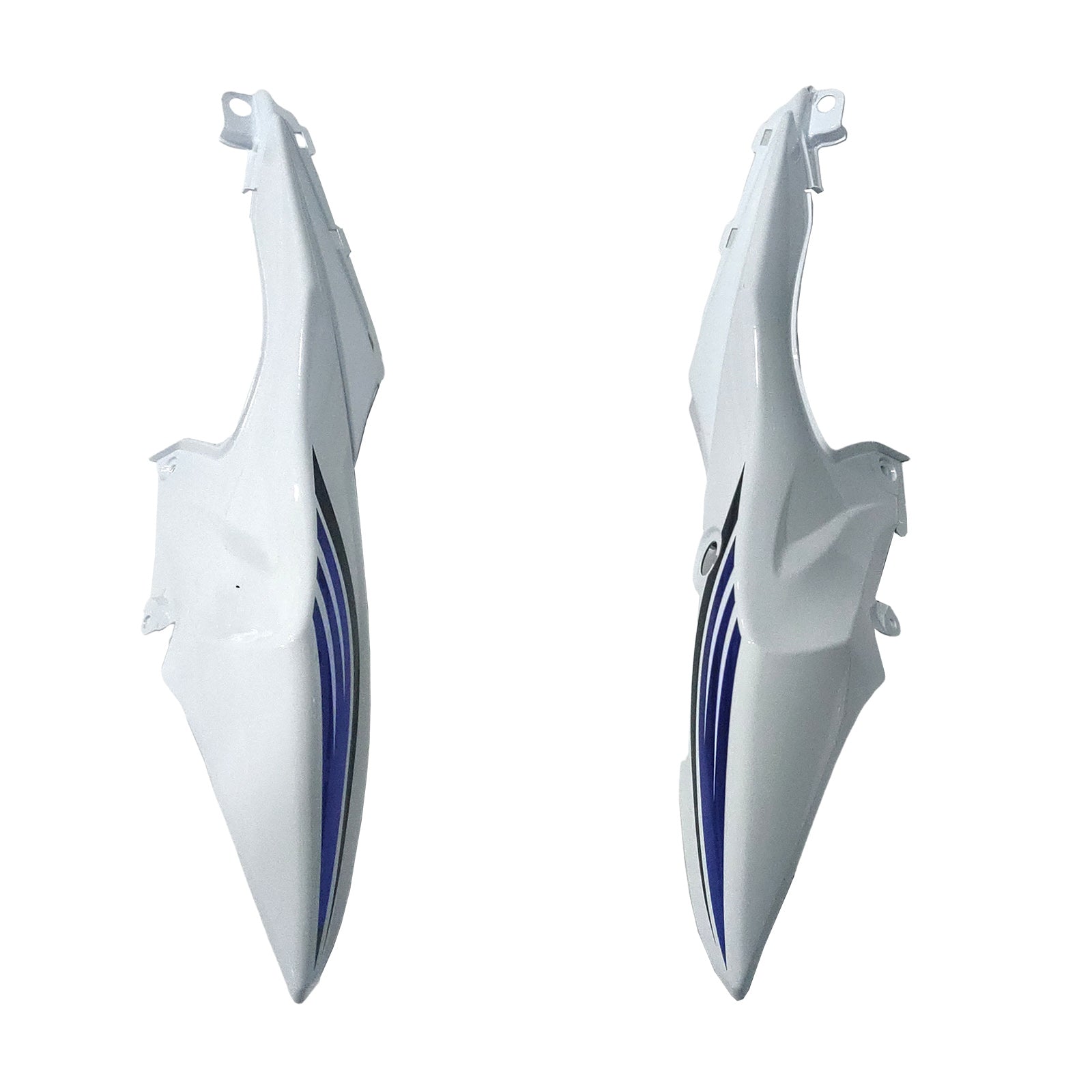 Amotopart 2009-2016 K9 GSXR1000 Suzuki Blue&White Style5 Fairing Kit