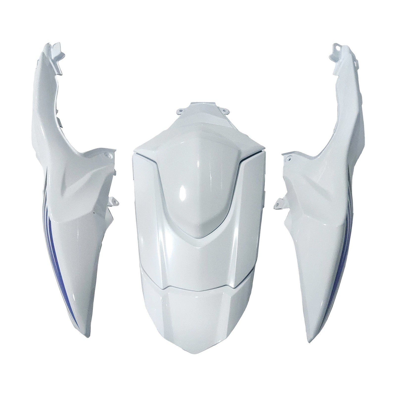 Amotopart 2009-2016 K9 GSXR1000 Suzuki Blue&White Style5 Fairing Kit