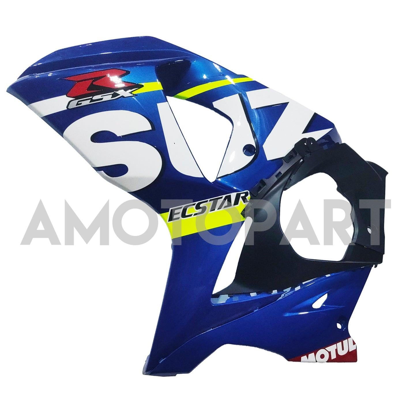 Amotopart 2009-2016 K9 GSXR1000 Suzuki Kit de carenado azul y verde lima