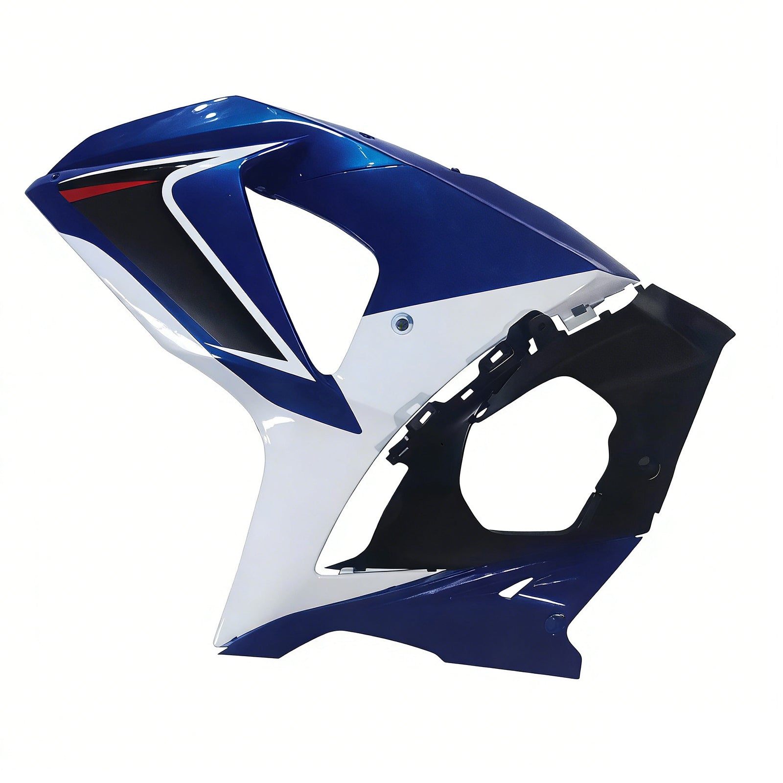 Amotopart 2009-2016 K9 GSXR1000 Suzuki White&Blue Style5 Fairing Kit