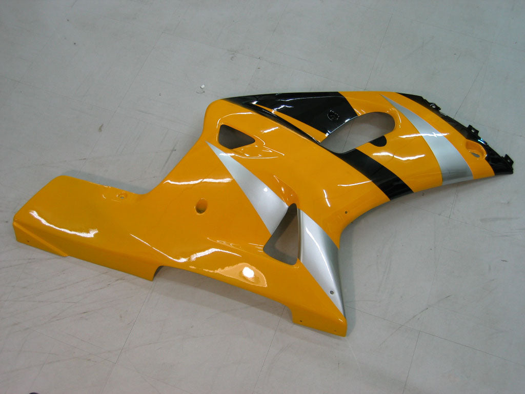 Amotopart Suzuki 01-03 GSXR600 & 00-03 GSXR750 Silver GSXR Racing Red Black Fairing Kit