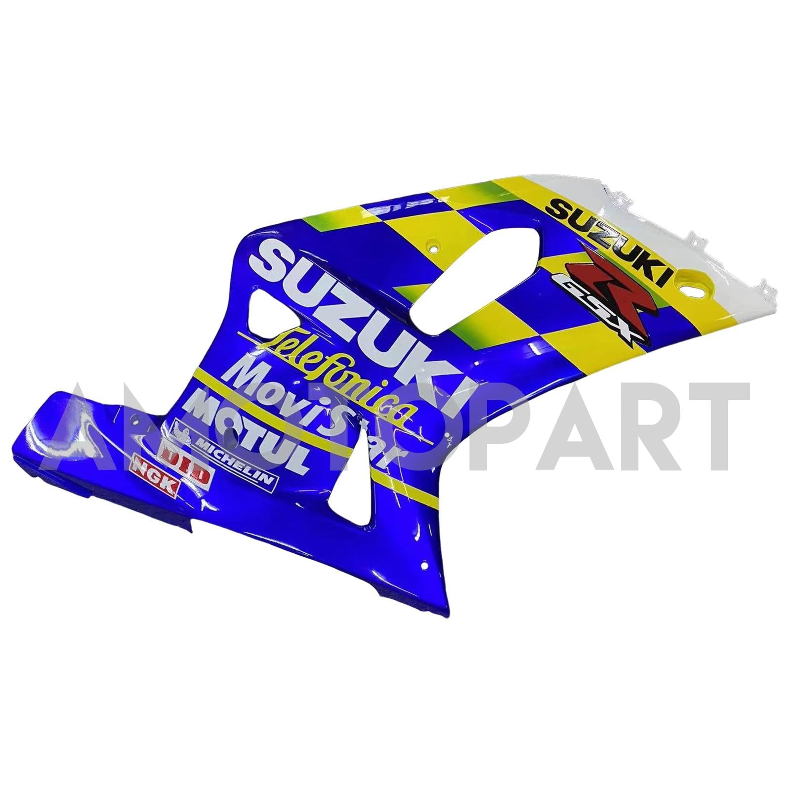 Amotopart Suzuki 01-03 GSXR600 & 00-03 GSXR750 Movistar Racing Blue Fairing Kit