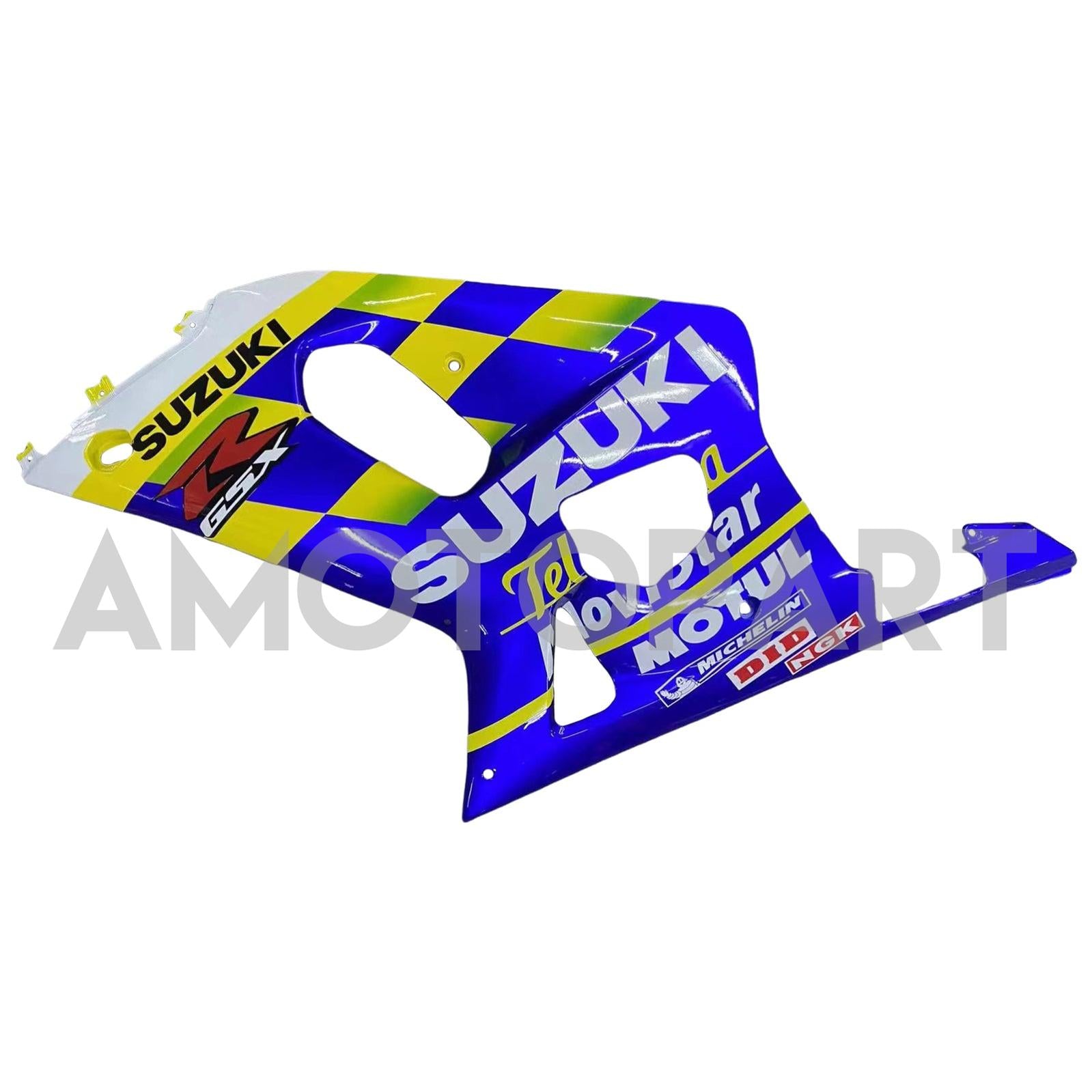 Amotopart Suzuki 01-03 GSXR600 & 00-03 GSXR750 Movistar Racing Blue Fairing Kit