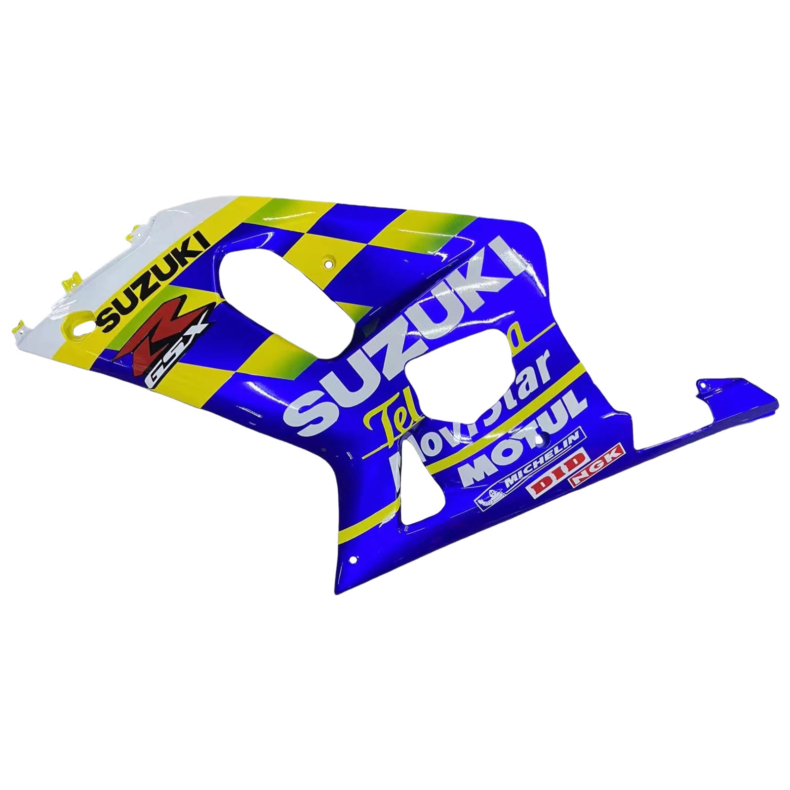 Amotopart Suzuki 01-03 GSXR600 e 00-03 GSXR750 Movistar Racing Kit carena blu